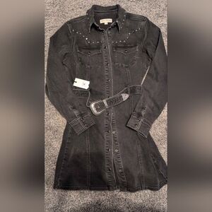 Women's Black Denim Jacket